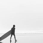 Modern Coastal Surfer Photography Coffee Mug Gallery Image 2