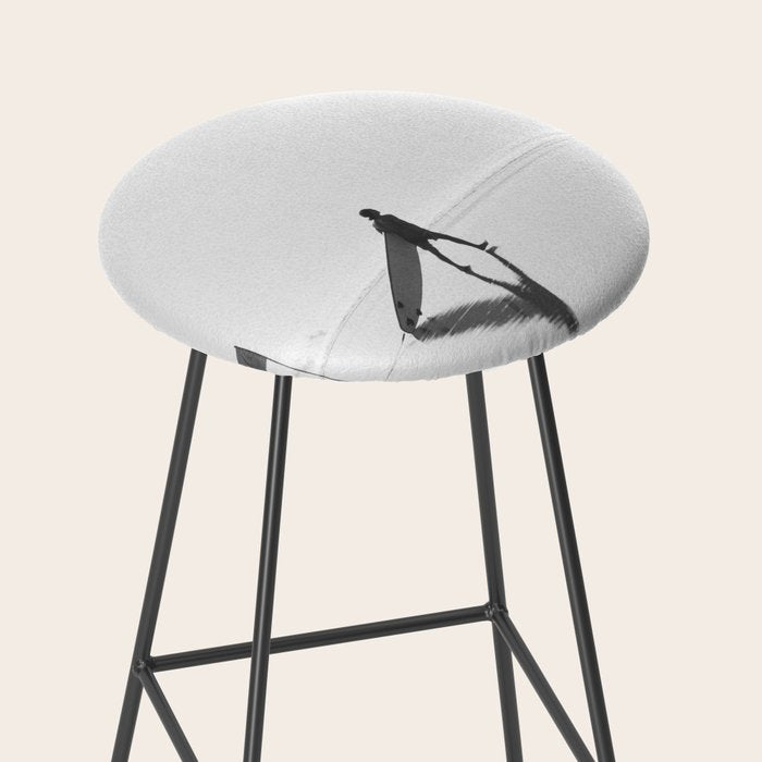 Modern Coastal Surfer Photography Stool Gallery Image 2