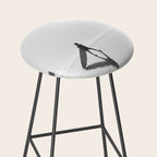 Modern Coastal Surfer Photography Stool Gallery Image 2