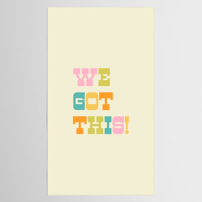 We Got This! Tablecloth Gallery Image 2