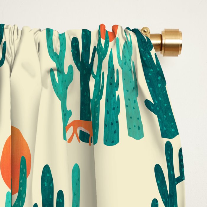 Desert fox Window Curtain Gallery Image 2