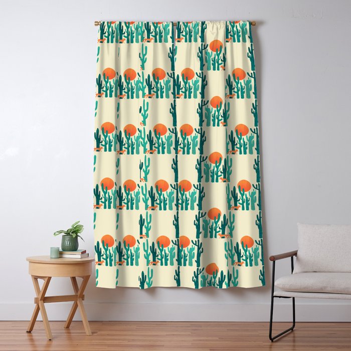 Desert fox Window Curtain Gallery Image 1