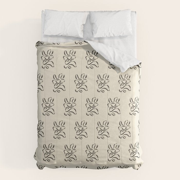 Bow ribbon 02 Comforter Gallery Image 6