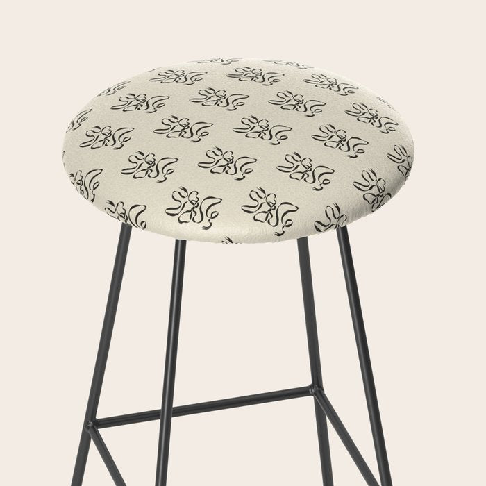 Bow ribbon 02 Stool Gallery Image 2