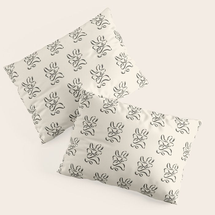 Bow ribbon 02 Pillow Sham Gallery Image 1