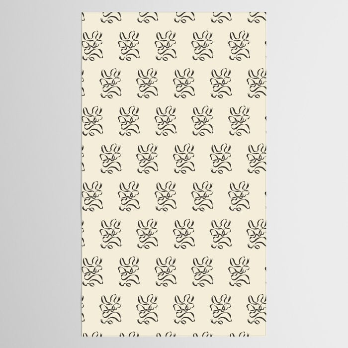 Bow ribbon 02 Tablecloth Gallery Image 2