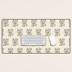 Bow ribbon 02 Desk Mat Gallery Image 1