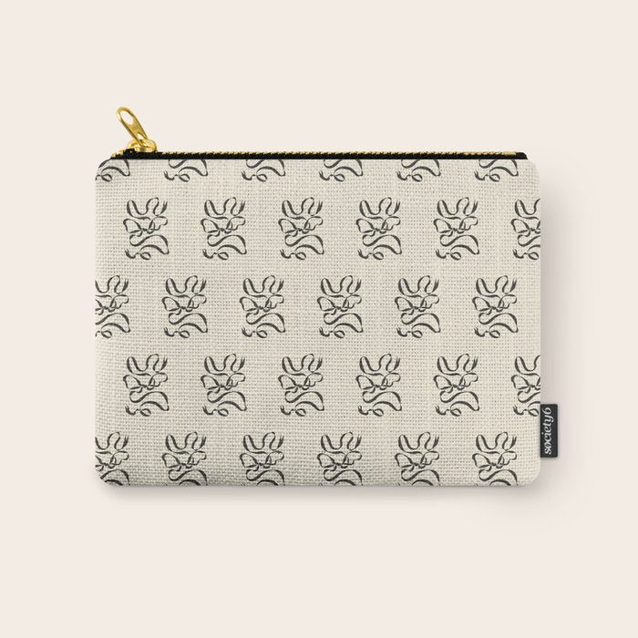 Bow ribbon 02 Carry All Pouch Gallery Image 1