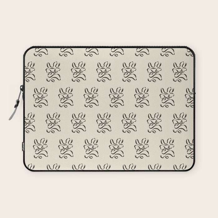 Bow ribbon 02 Laptop Sleeve Gallery Image 1