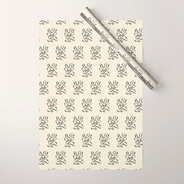 Bow ribbon 02 Wrapping Paper Gallery Image 1