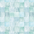 Sea Glass Tiles Watercolor Coffee Mug Gallery Image 2