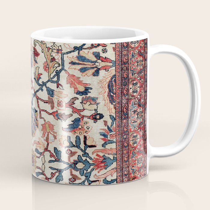 Mahal West Persian Rug Print Coffee Mug Gallery Image 1