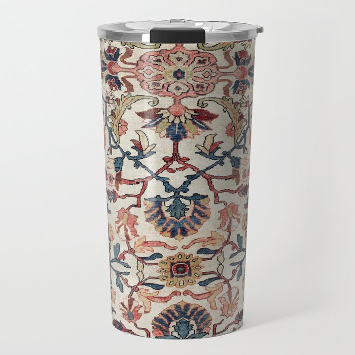 Mahal West Persian Rug Print Travel Mug Gallery Image 1