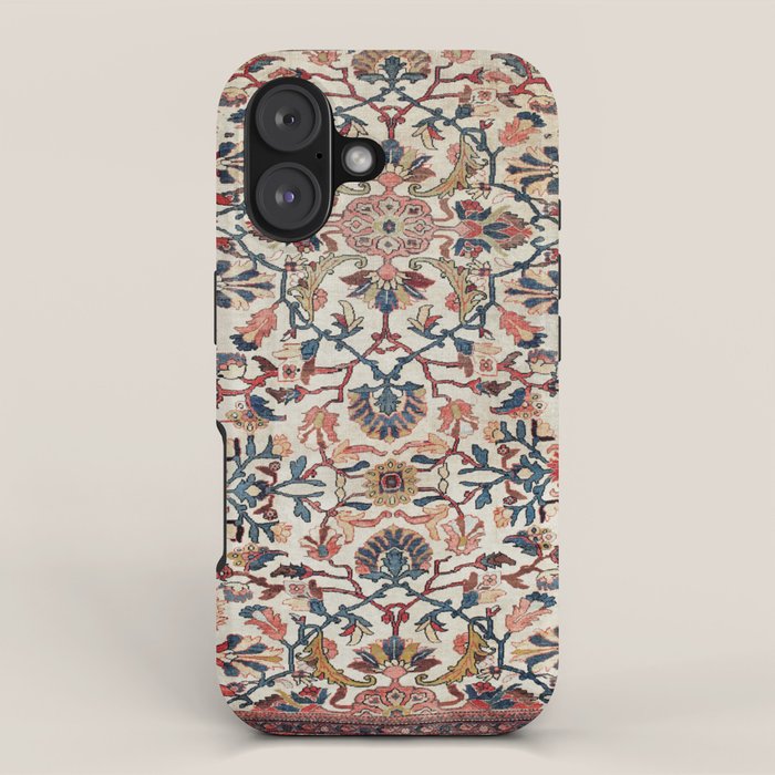 Mahal West Persian Rug Print iPhone Case Gallery Image 1