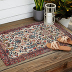 Mahal West Persian Rug Print Outdoor Rug Gallery Image 2