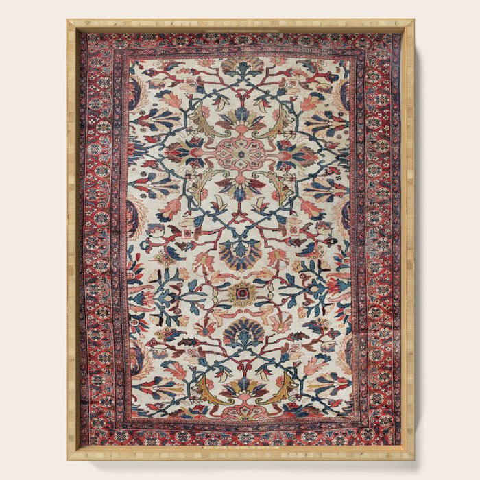 Mahal West Persian Rug Print Serving Tray Gallery Image 1