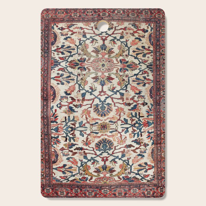 Mahal West Persian Rug Print Cutting Board Gallery Image 1