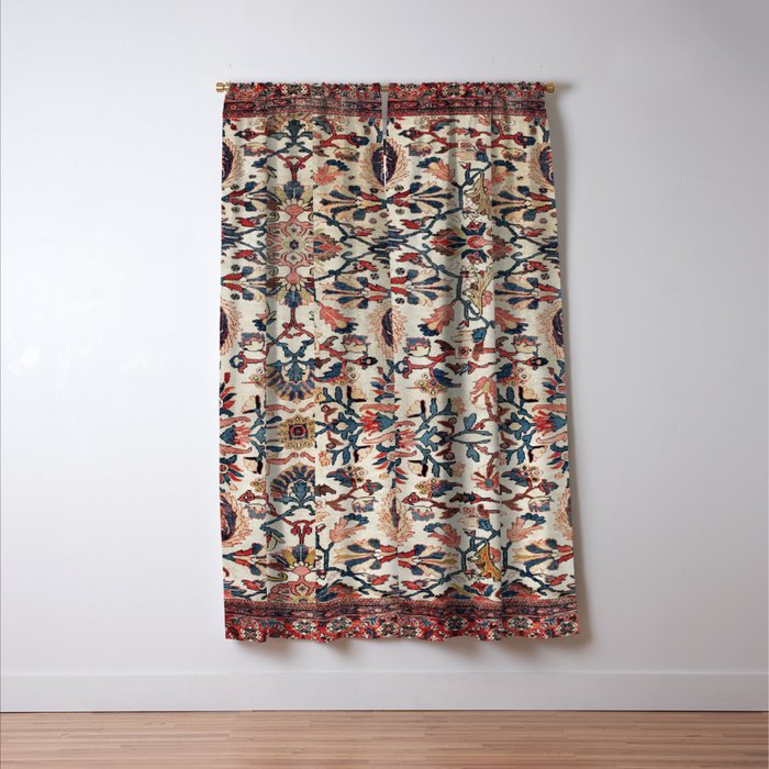 Mahal West Persian Rug Print Window Curtain Gallery Image 3