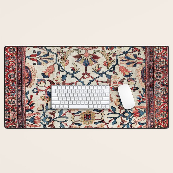 Mahal West Persian Rug Print Desk Mat Gallery Image 1