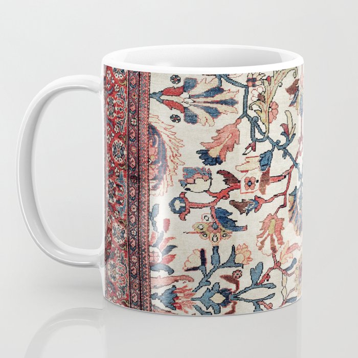 Mahal West Persian Rug Print Coffee Mug Gallery Image 3
