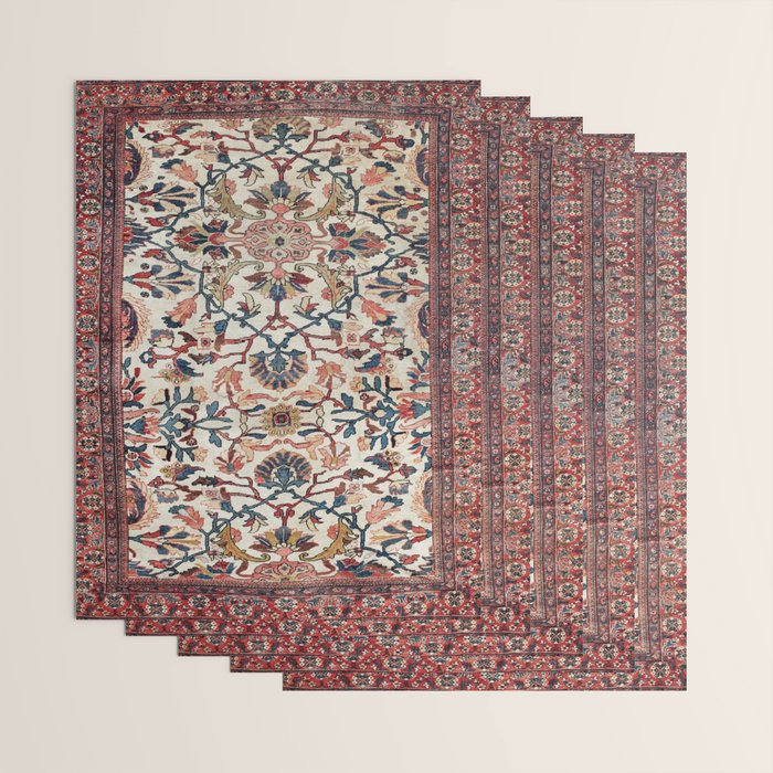 Mahal West Persian Rug Print Wrapping Paper Gallery Image 3