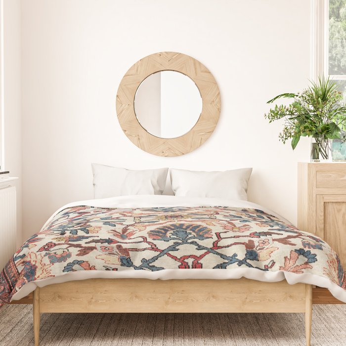 Mahal West Persian Rug Print Duvet Cover Gallery Image 3