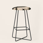 Black birds flying with the Moon Stool Gallery Image 1