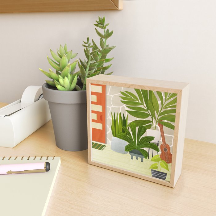 Modern Outdoor Oasis Mini Art Print Gallery Image 2