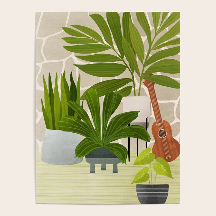 Modern Outdoor Oasis Poster Gallery Image 1