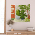 Modern Outdoor Oasis Wall Tapestry Gallery Image 2