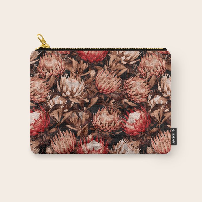 Protea Garden Night Carry All Pouch Gallery Image 1