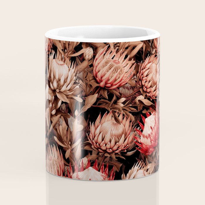 Protea Garden Night Coffee Mug Gallery Image 4