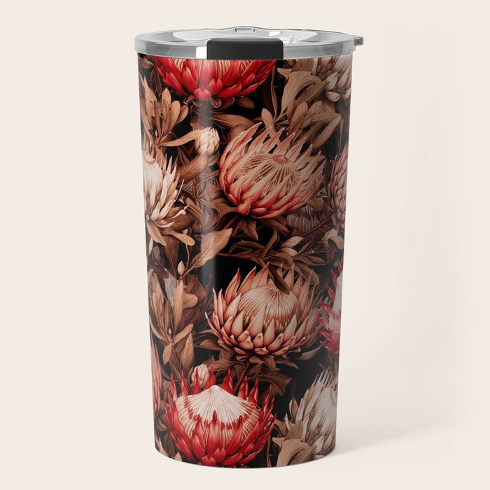 Protea Garden Night Travel Mug Gallery Image 1