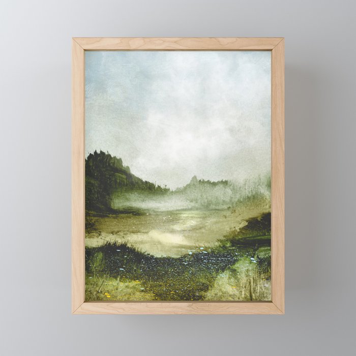 Springtime Walk Mini Art Print Gallery Image 1