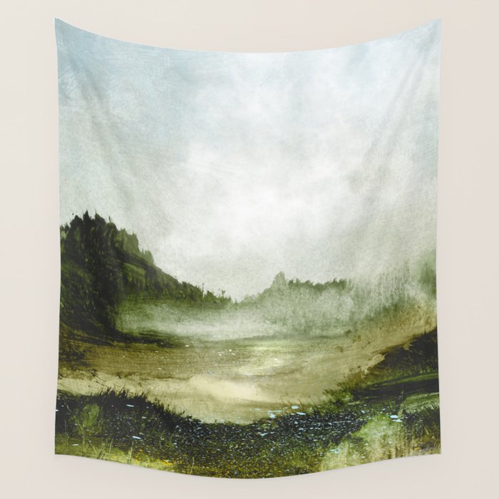 Springtime Walk Wall Tapestry Gallery Image 4