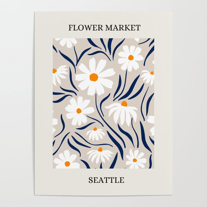 Flower Market, Seattle Poster Gallery Image 4