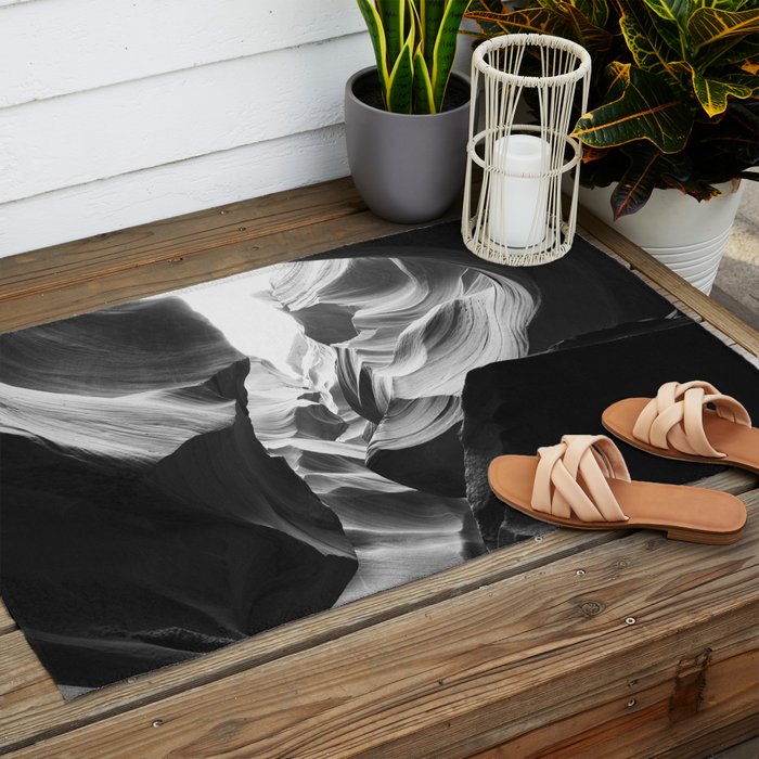 ANTELOPE CANYON II / arizona desert Outdoor Rug Gallery Image 2