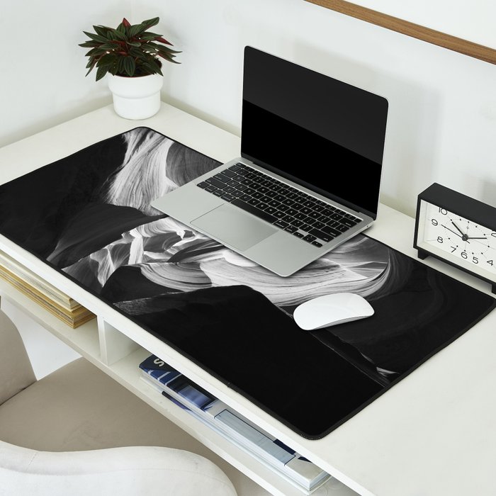 ANTELOPE CANYON II / arizona desert Desk Mat Gallery Image 2