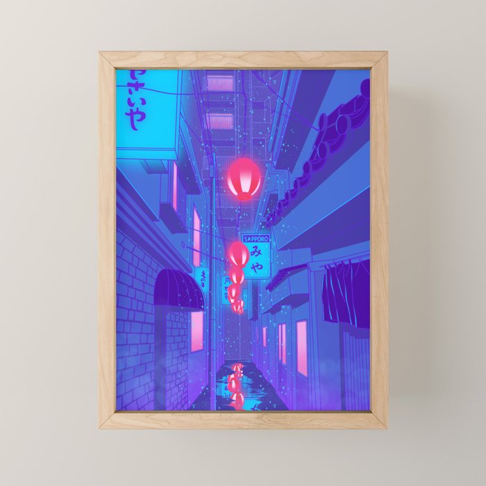 Shibuya Nights Mini Art Print