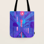 Shibuya Nights Tote Bag Gallery Image 1