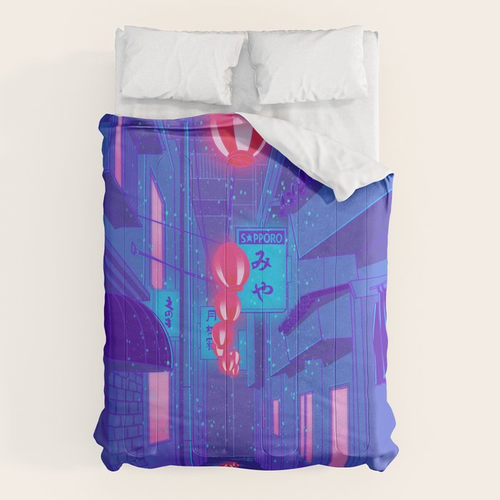 Shibuya Nights Comforter Gallery Image 1