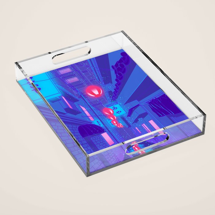 Shibuya Nights Acrylic Tray Gallery Image 1