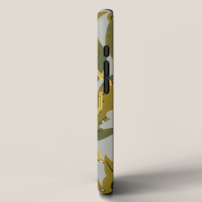 Munching Caterpillars iPhone Case Gallery Image 2