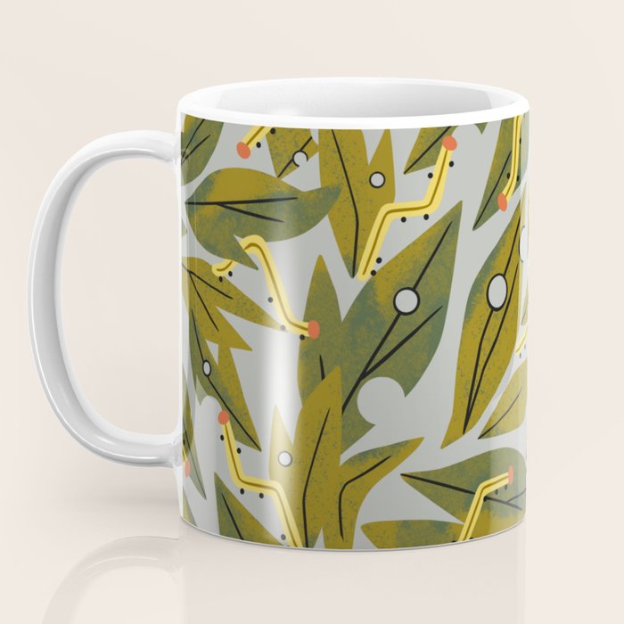Munching Caterpillars Coffee Mug Gallery Image 3