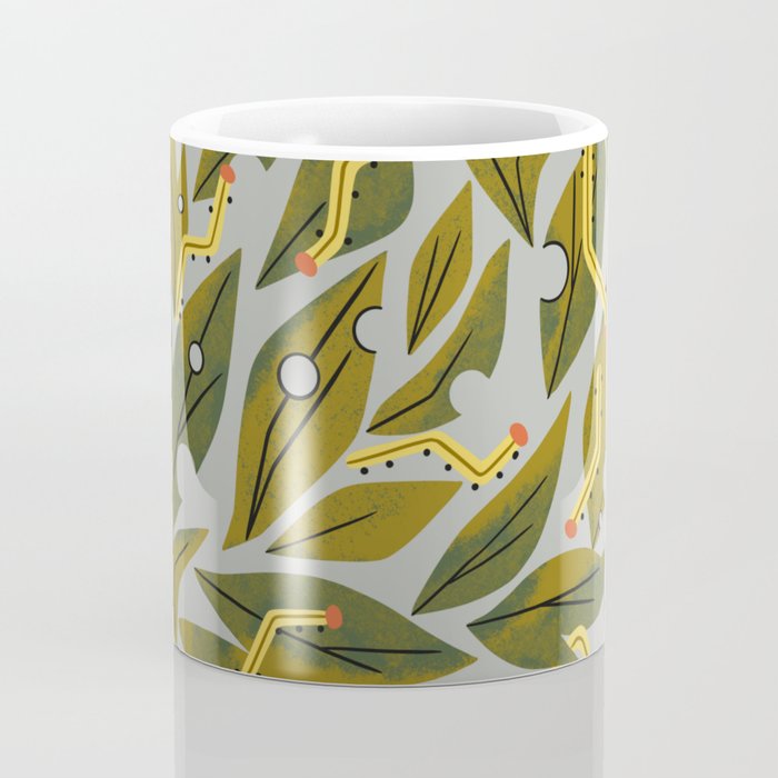 Munching Caterpillars Coffee Mug Gallery Image 4