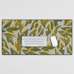 Munching Caterpillars Desk Mat Gallery Image 1