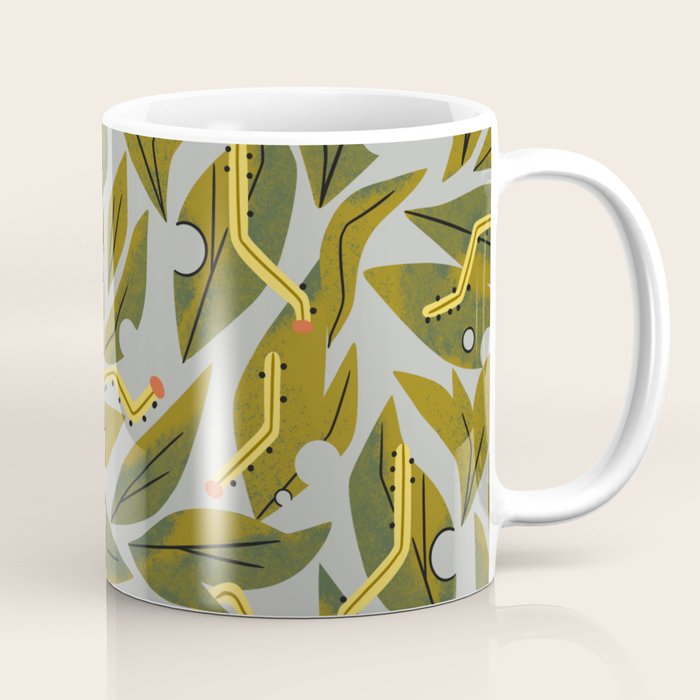 Munching Caterpillars Coffee Mug Gallery Image 1