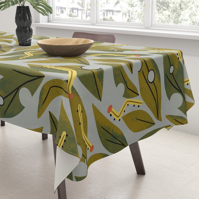 Munching Caterpillars Tablecloth Gallery Image 3