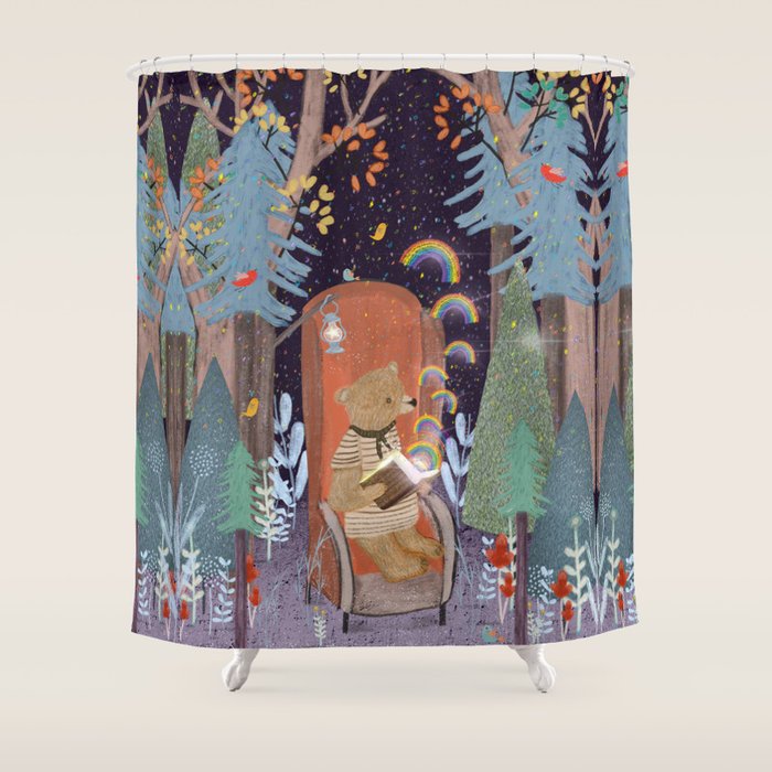 the little book of rainbows Shower Curtain Gallery Image 1