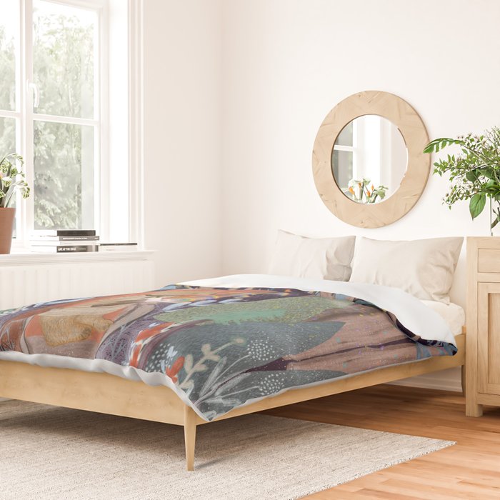 the little book of rainbows Duvet Cover Gallery Image 2